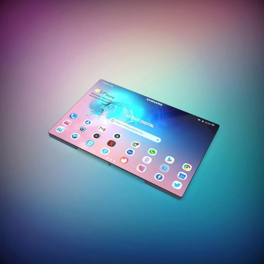 samsung galaxy fold 2 ohebny telefon velky displej