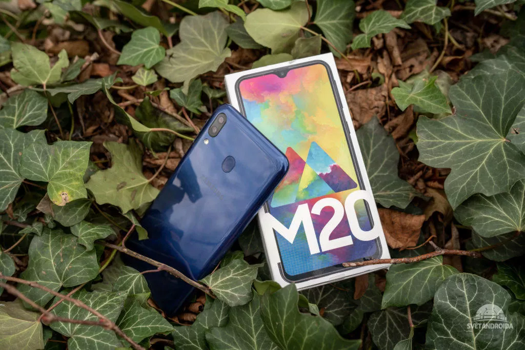 Samsung Galaxy M20 krabicka