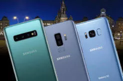 samsung galaxy S10 vs S9 vs S8 nocni fototest