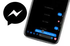 tmavy rezim facebook messenger