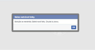 vypadek facebook
