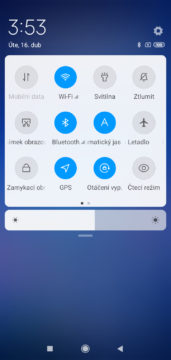 Xiaomi Redmi 7 MIUI rychle spusteni