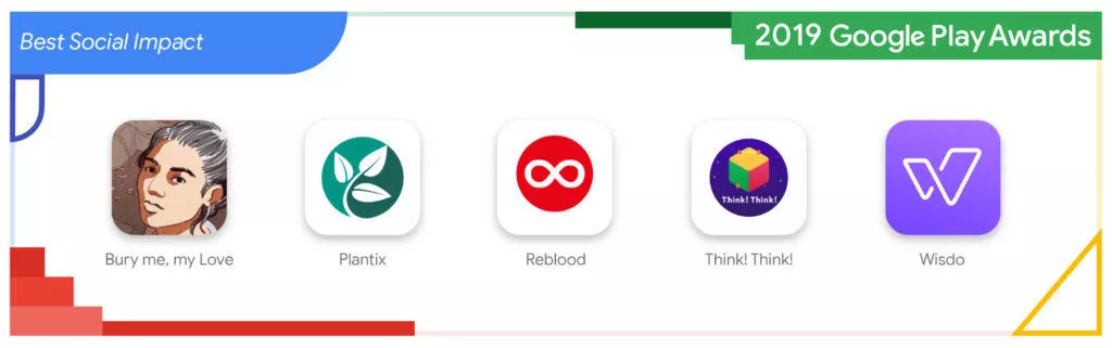 Best Social Impact google play awards