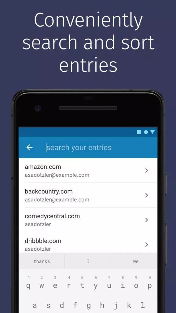 Firefox Lockbox android