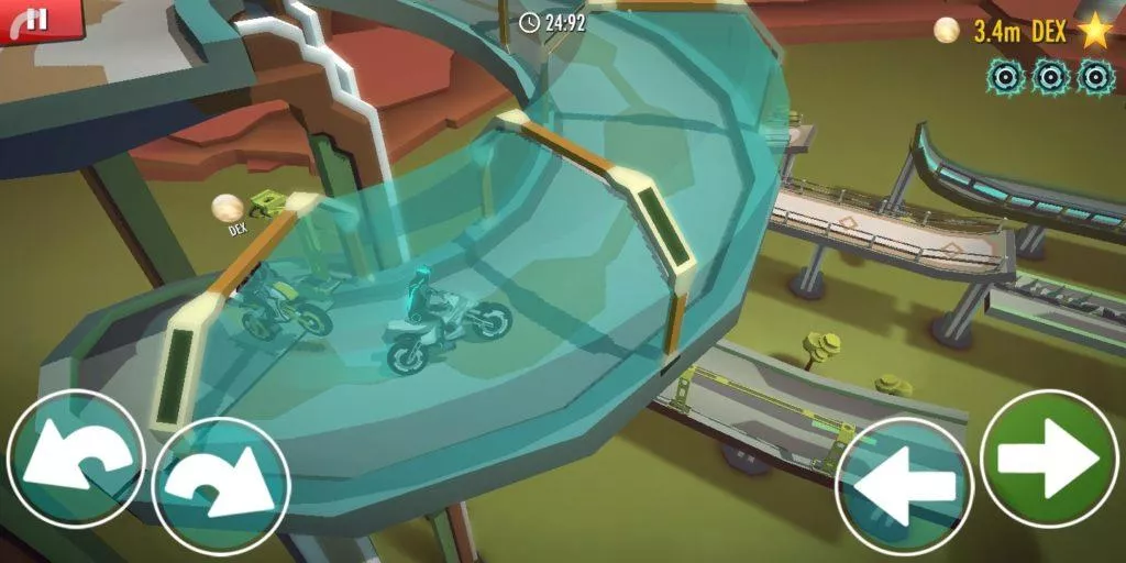 Gravity Rider motorky android hra 05