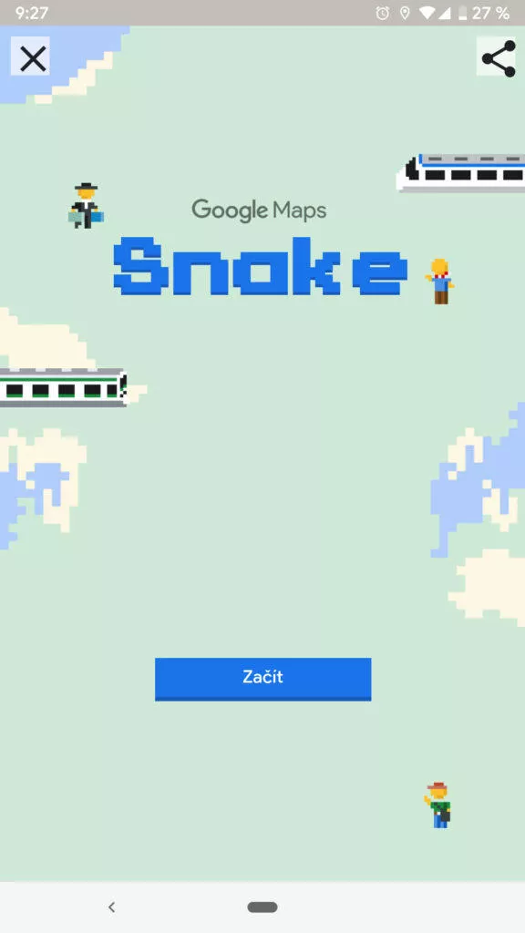 Had v Mapách Google start