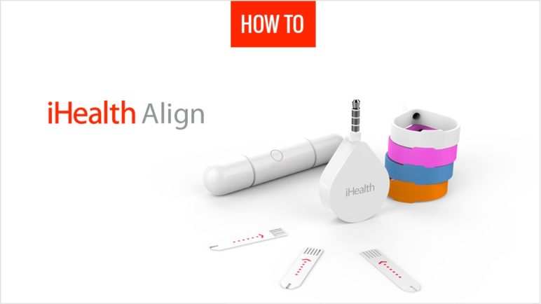 How to unpack and first use the glucometer iHealth Align