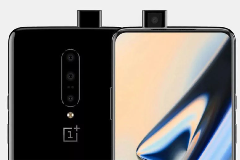 oneplus 7 design a displej