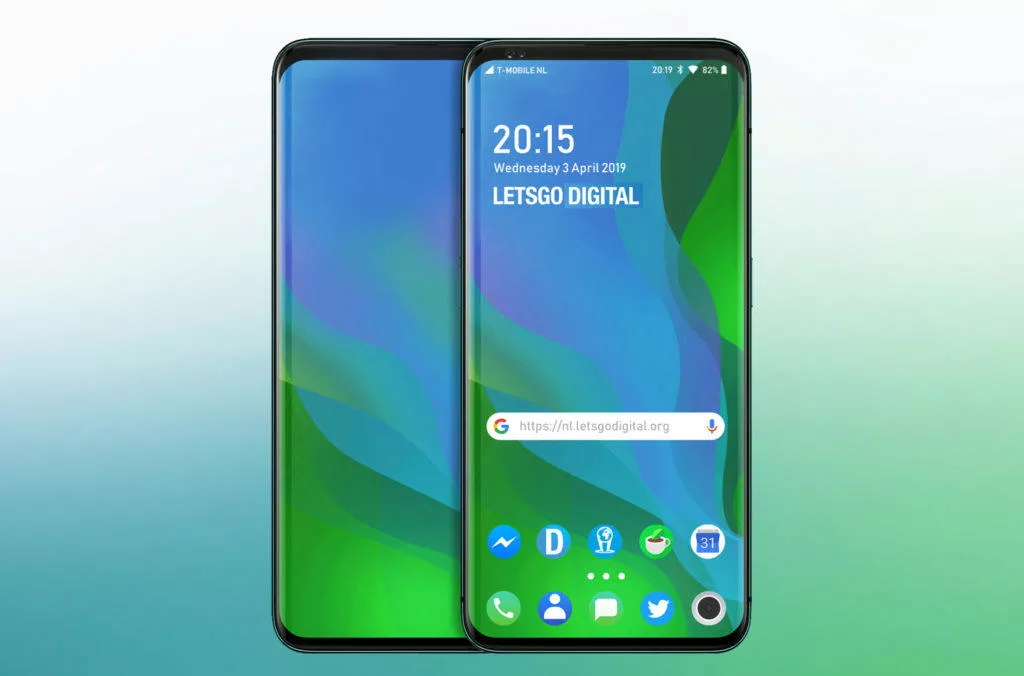 oppo mobil vysunovaci displej