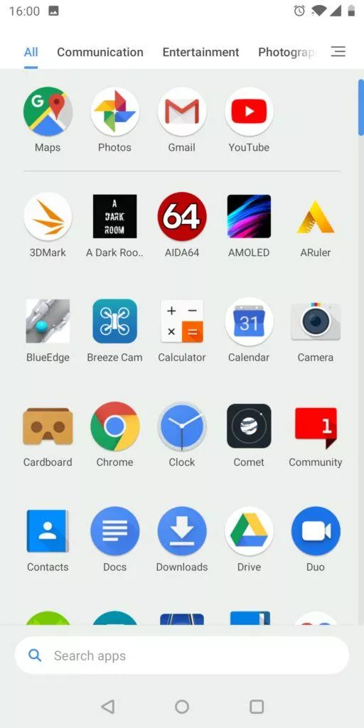 poco launcher menu