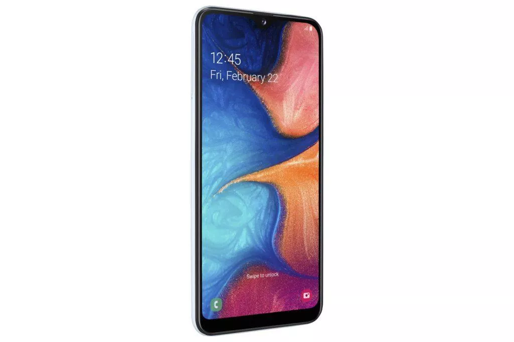 Samsung Galaxy A20e displej