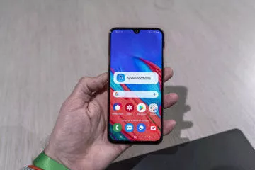 Samsung Galaxy A40 displej