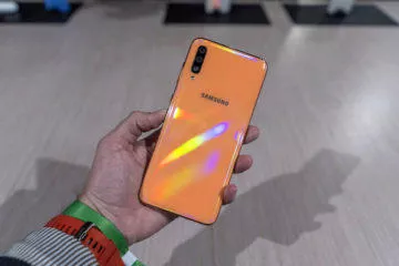 Samsung Galaxy A50 oranzova