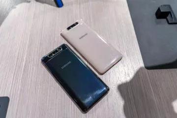 Samsung Galaxy A80 design