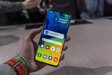 Samsung Galaxy A80 displej