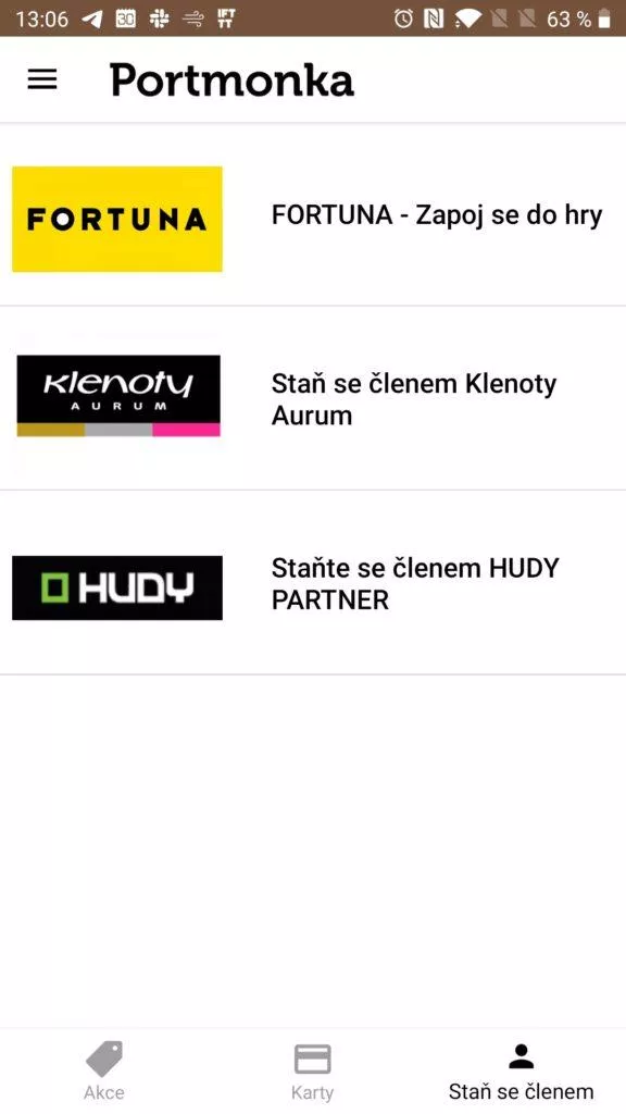 Stát se členem