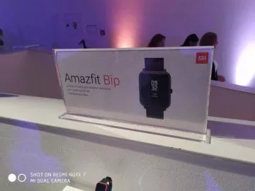 Xiaomi Redmi Note 7 fotografie amazfit bip