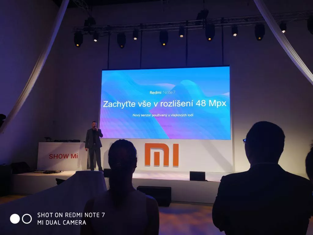 Xiaomi Redmi Note 7 fotografie představení