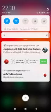 Xiaomi Redmi Note 7 miui notifikace