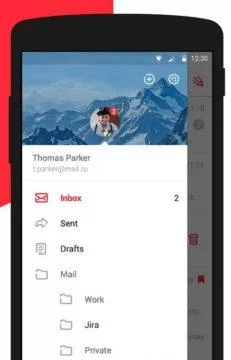 Android - nejlepší emailový klient - MyMail