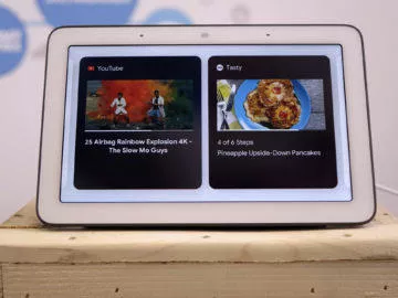 Chytry displej google home hub recenze youtube