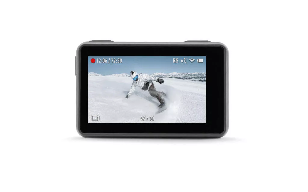 DJI Osmo Action displej