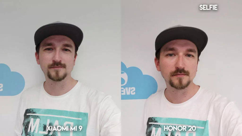 Fototest Xiaomi Mi 9 vs Honor 20 selfie