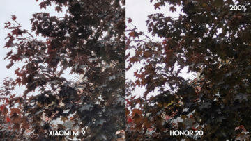 Fototest Xiaomi Mi 9 vs Honor 20 strom detail