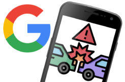 google autonehody detekce