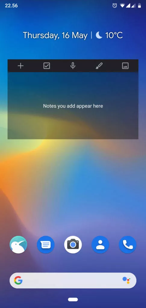 google keep tmavy rezim 7