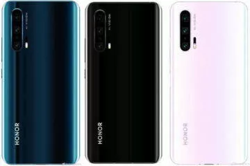 honor 20 pro zadni strana