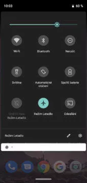 Moto G7 Power system Android notifikace