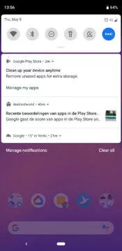 obchod google play odinstalace nepoužíváných aplikaci