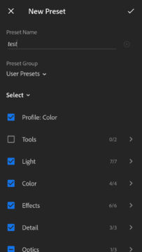 presets lightroom mobile