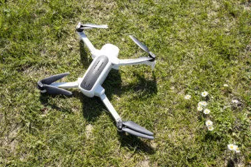 přistání s dronem Hubsan Zino