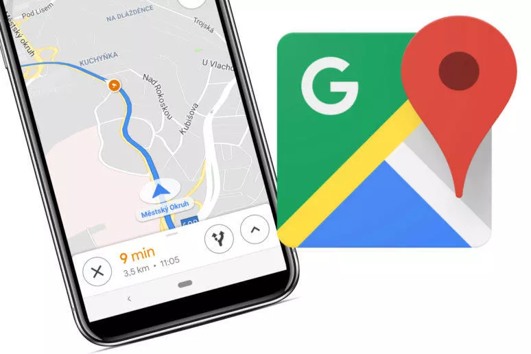 radary v google mapach