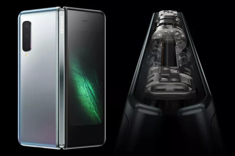 samsung galaxy fold problemy ohebny telefon reseni