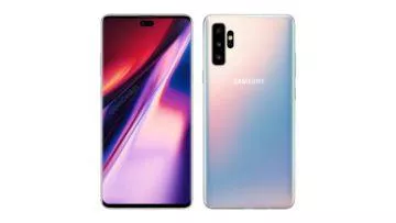 samsung galaxy note 10e design telefonu