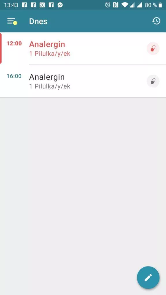 Sekce Dnes