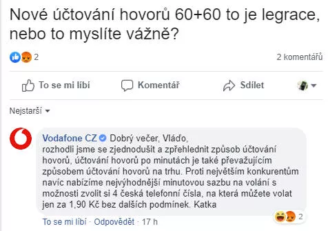 vodafone stiznost