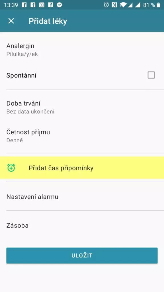 Zadání nového léku