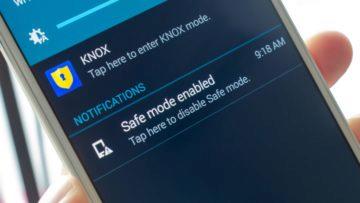 Android telefon - nejde dotyk - safe mód