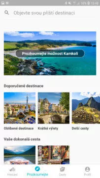 Aplikace skyscanner tipy na dovolenou