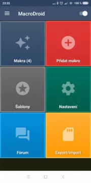 Automatizace Androidu - MacroDroid 01