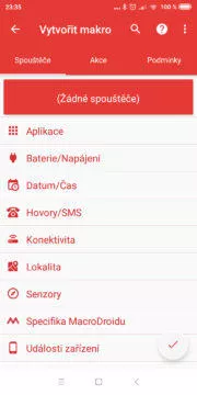Automatizace Androidu - MacroDroid 02