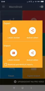 Automatizace Androidu - MacroDroid 07