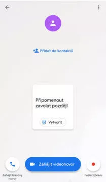 Google Duo nastavení upozornění