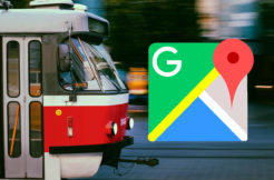 Google Mapy hromadná doprava