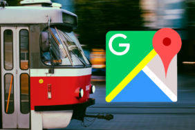 Google Mapy hromadná doprava