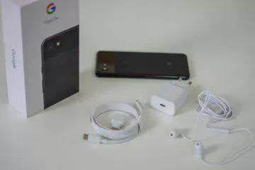 Google Pixel 3a obsah balení